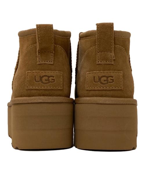 UGG（アグ）UGG (アグ) Classic Ultra Mini Platform  ブラウン サイズ:24㎝の古着・服飾アイテム