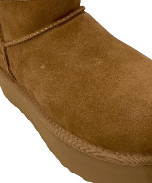 UGG（アグ）UGG (アグ) Classic Ultra Mini Platform  ブラウン サイズ:24㎝の古着・服飾アイテム