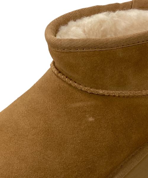 UGG（アグ）UGG (アグ) Classic Ultra Mini Platform  ブラウン サイズ:24㎝の古着・服飾アイテム