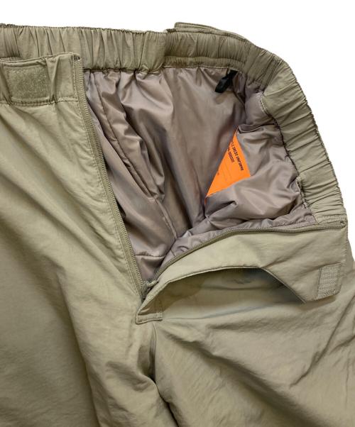 CALIFORNIA SPORTSWEAR（カリフォルニア スポーツウェア）CALIFORNIA SPORTSWEAR (カリフォルニア スポーツウェア) ECWCS LV7サンプリング 中綿パンツ グレー サイズ:Lの古着・服飾アイテム