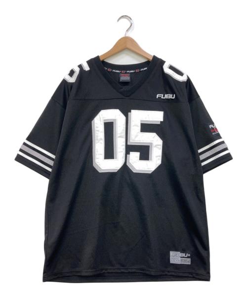 FUBU（フブ）FUBU (フブ) ゲームシャツ ブラック サイズ:Lの古着・服飾アイテム