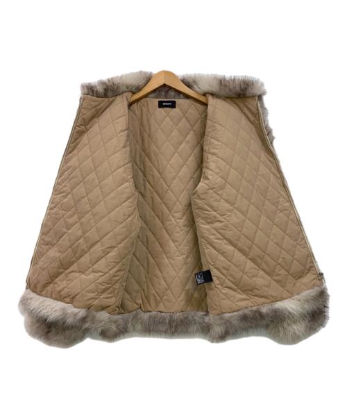 BREATH（ブレス）BREATH (ブレス) AUX FUR JACKET ファージャケット グレー サイズ:Mの古着・服飾アイテム