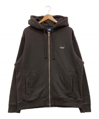 Kith ダークブラウン ジップアップパーカー 3002013251070023_01_6529w.jpeg