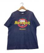KITHキス）の古着「kith vintage ヴィンテージTシャツ hard rock cafe」｜ネイビー