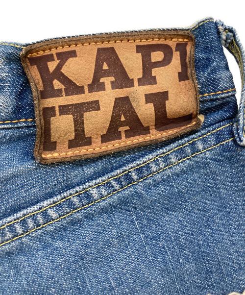 KAPITAL KOUNTRY（キャピタルカントリー）KAPITAL KOUNTRY (キャピタルカントリー) 14oz Bone Denim 5P Shorts デニムパンツ ブルー サイズ:34の古着・服飾アイテム