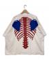 KAPITAL (キャピタル) ボーンプリント 天竺 2TONE BIGポケTシャツ トリコロールカラー サイズ:下記参照：14000円