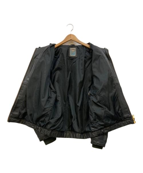 French Army（フランス軍）French Army (フレンチアーミー) TAP French Air Force Flight Jacket ブラック サイズ:52の古着・服飾アイテム