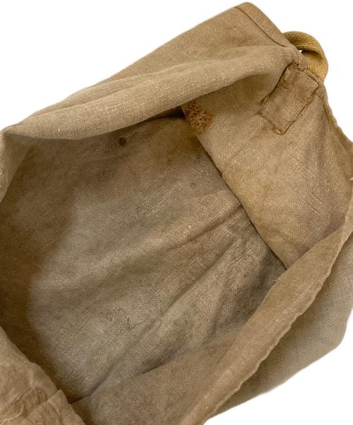 French Army（フランス軍）French Army (フレンチアーミー) リネンショルダーバッグ ベージュの古着・服飾アイテム