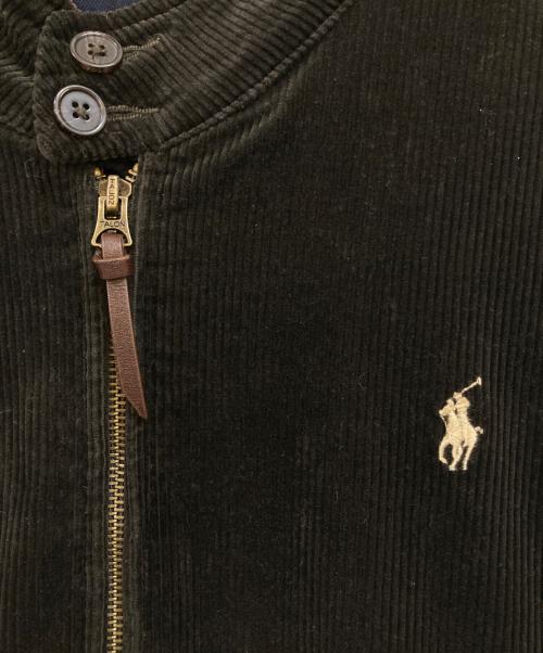 POLO RALPH LAUREN（ポロ・ラルフローレン）POLO RALPH LAUREN (ポロ・ラルフローレン) コーズハリントンジャケット ブラウン サイズ:XLの古着・服飾アイテム