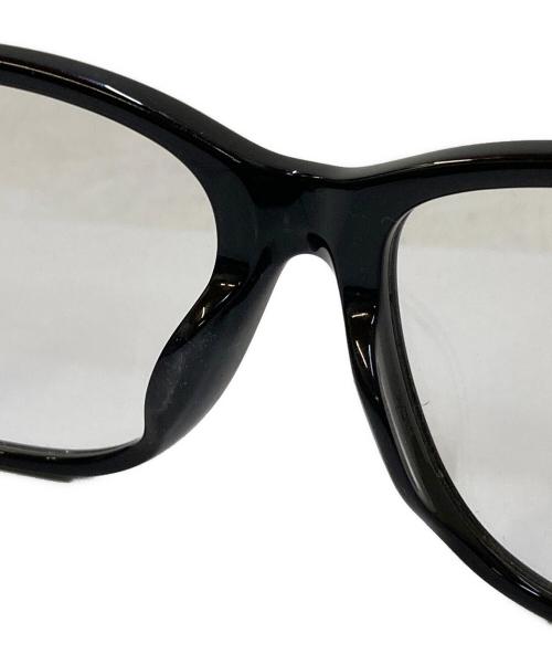 GUCCI（グッチ）GUCCI (グッチ) ウェリントンセルフレーム眼鏡 ブラック サイズ:54□17-145の古着・服飾アイテム