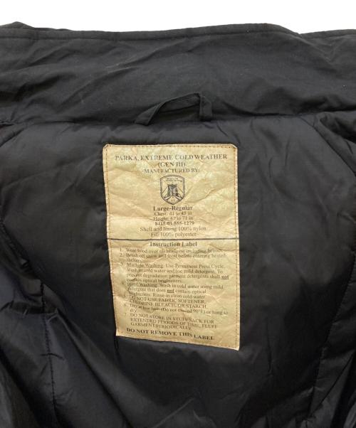 BAF（ブルックリンアームドフォース）BAF (ブルックリンアームドフォース) GEN3 LEVEL7 PRIMALOFT 中綿ジャケット ブラック サイズ:L/Rの古着・服飾アイテム