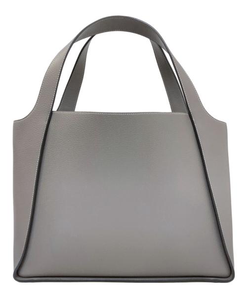 STELLA McCARTNEY（ステラマッカートニー）STELLA McCARTNEY (ステラマッカートニー) パンチングロゴトートバッグ グレーの古着・服飾アイテム