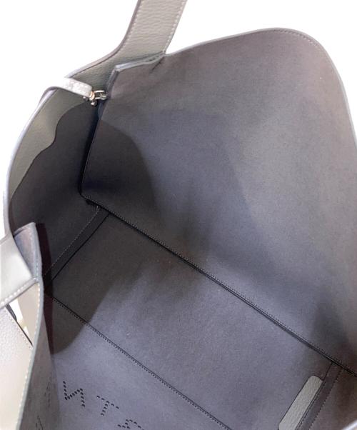 STELLA McCARTNEY（ステラマッカートニー）STELLA McCARTNEY (ステラマッカートニー) パンチングロゴトートバッグ グレーの古着・服飾アイテム
