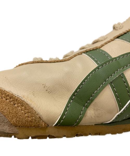 Onitsuka Tiger（オニツカタイガー）Onitsuka Tiger (オニツカタイガー) MEXICO 66 ローカットスニーカー ベージュ サイズ:26㎝の古着・服飾アイテム
