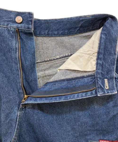 hobo（ホボ）hobo (ホボ) ワイドデニムカーゴパンツ ブルー サイズ:W76cmの古着・服飾アイテム