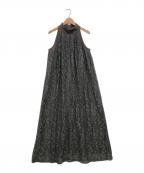 anuansアニュアンス）の古着「レースアメスリワンピース」｜グレー