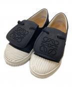 LOEWEロエベ）の古着「アナグラムデザインスニーカー」｜ブラック×ホワイト