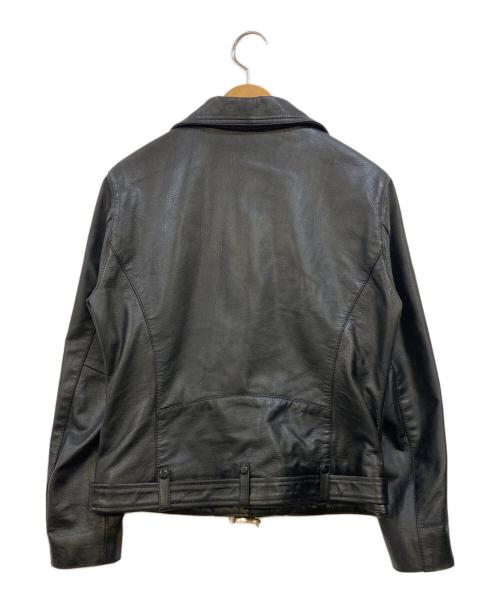 VaLLet（ヴァレット）VaLLet (ヴァレット) レザーダブルライダースジャケット ブラック サイズ:Mの古着・服飾アイテム