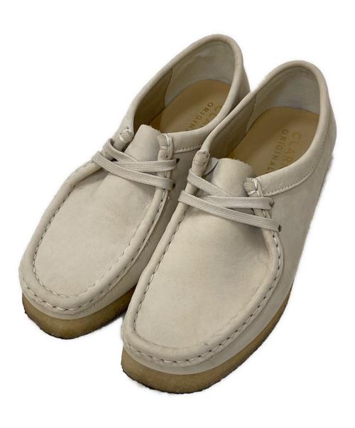 CLARKS（クラークス）CLARKS (クラークス) Wallabee レザーシューズ ベージュ サイズ:UK4の古着・服飾アイテム