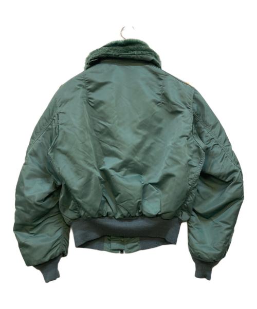 AVIREX（アヴィレックス）AVIREX (アヴィレックス) B-15D フライトジャケット グリーン サイズ:Mの古着・服飾アイテム