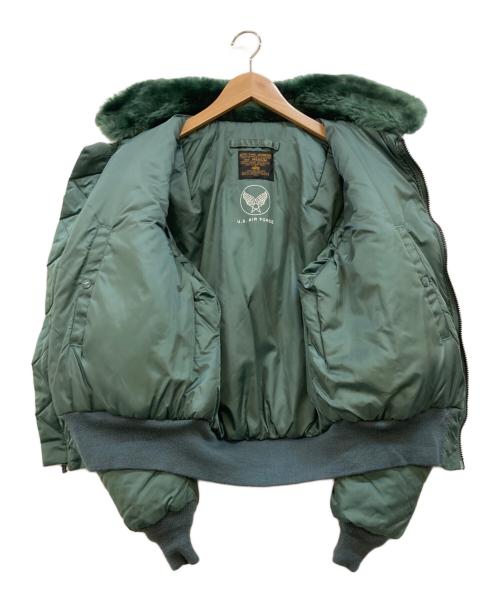 AVIREX（アヴィレックス）AVIREX (アヴィレックス) B-15D フライトジャケット グリーン サイズ:Mの古着・服飾アイテム