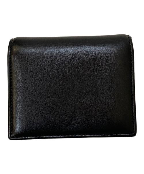 VALENTINO GARAVANI（ヴァレンティノ・ガラヴァーニ）VALENTINO GARAVANI (ヴァレンティノ・ガラヴァーニ) ローマンスタッズ2つ折財布 ブラックの古着・服飾アイテム