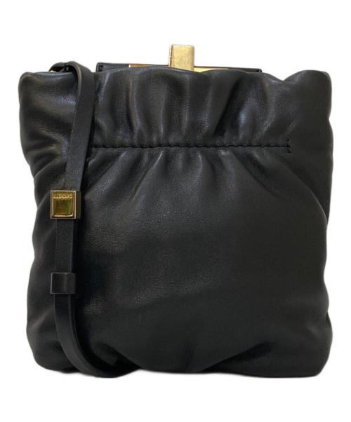 ZANCHETTI（ザンケッティー）ZANCHETTI (ザンケッティー) puffyショルダーバッグ ブラックの古着・服飾アイテム