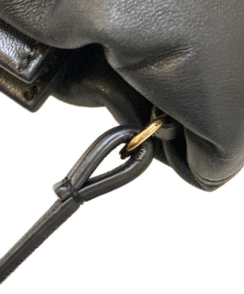 ZANCHETTI（ザンケッティー）ZANCHETTI (ザンケッティー) puffyショルダーバッグ ブラックの古着・服飾アイテム