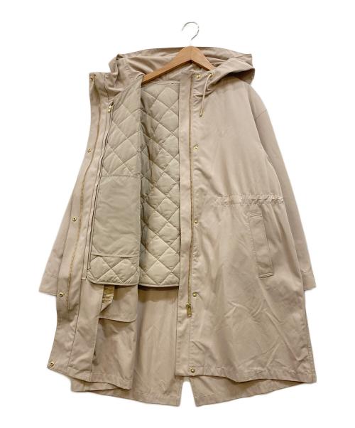 23区（ニジュウサンク）23区 (ニジュウサンク) ライナー付き マルチウェイアウター ベージュ サイズ:40の古着・服飾アイテム