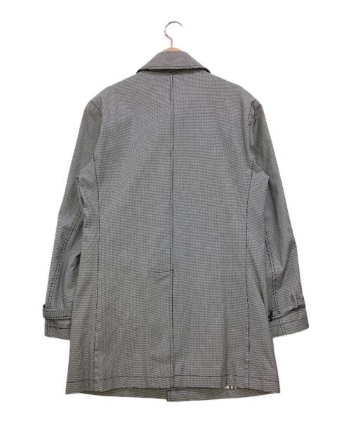 BURBERRY BLACK LABEL（バーバリーブラックレーベル）BURBERRY BLACK LABEL (バーバリーブラックレーベル) 裏地ノバチェックステンカラーコート アイボリー×ブラック サイズ:Mの古着・服飾アイテム