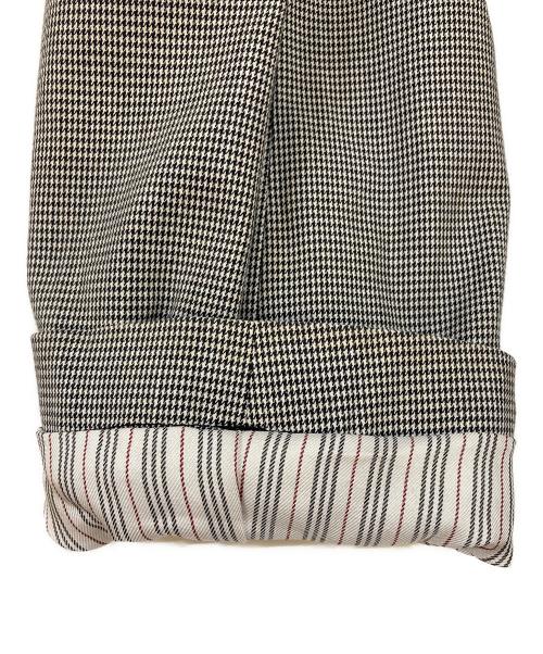 BURBERRY BLACK LABEL（バーバリーブラックレーベル）BURBERRY BLACK LABEL (バーバリーブラックレーベル) 裏地ノバチェックステンカラーコート アイボリー×ブラック サイズ:Mの古着・服飾アイテム