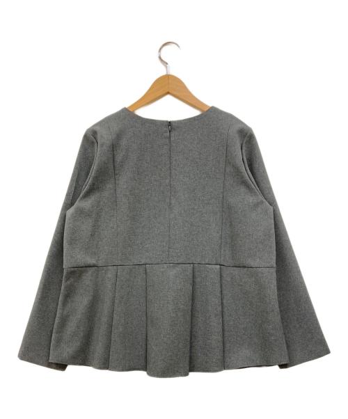MICA&DEAL（マイカアンドディール）MICA&DEAL (マイカアンドディール) バックプリーツセットアップ グレー サイズ:38の古着・服飾アイテム