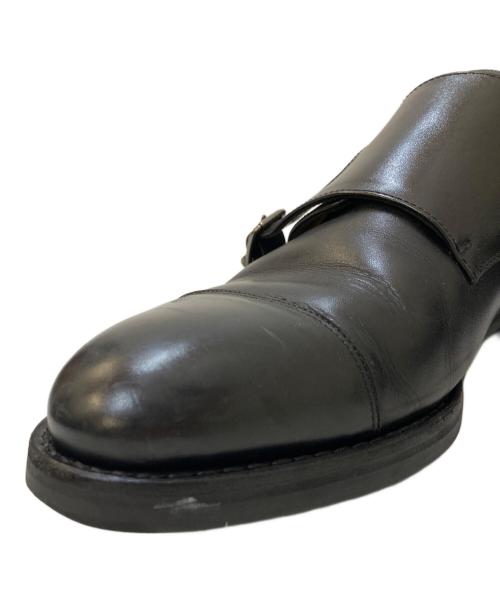 EDWARD ALLAN（エドワードアレン）EDWARD ALLAN (エドワードアレン) ダブルモンクストラップシューズ ブラック サイズ:40の古着・服飾アイテム