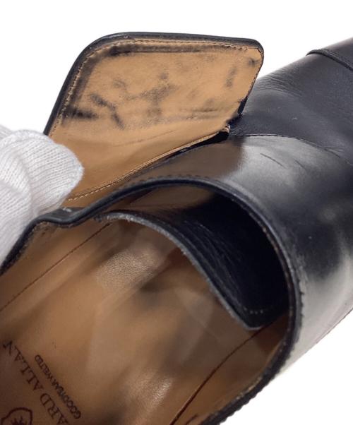 EDWARD ALLAN（エドワードアレン）EDWARD ALLAN (エドワードアレン) ダブルモンクストラップシューズ ブラック サイズ:40の古着・服飾アイテム