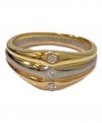 Cartierカルティエ）の古着「750 スリーカラー ダイヤモンド リング」