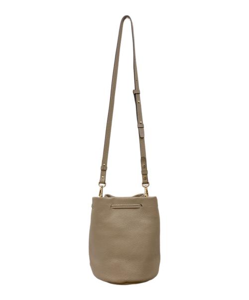 LORISTELLA（ロリステッラ）LORISTELLA (ロリステッラ) レザーショルダーバッグ グレージュの古着・服飾アイテム