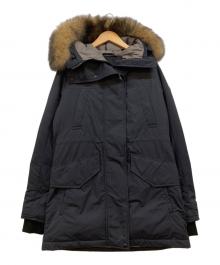 POLEWARDS（ポールワーズ）の古着「ダウンファージャケット」｜ネイビー