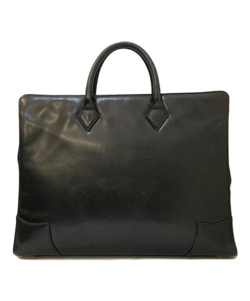 Vivienne Westwood（ヴィヴィアンウエストウッド）Vivienne Westwood (ヴィヴィアンウエストウッド) ゴールドオーブロゴ ブリーフケース ブラックの古着・服飾アイテム