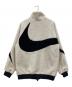NIKE (ナイキ) Nike Big Swoosh Reversible Boa Jacket ホワイト×ブラック/ネイビー サイズ:L：7000円