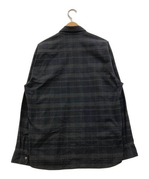 THE NORTH FACE（ザ ノース フェイス）THE NORTH FACE (ザ ノース フェイス) L/S Stretch Flannel Shirt ブラック サイズ:Lの古着・服飾アイテム