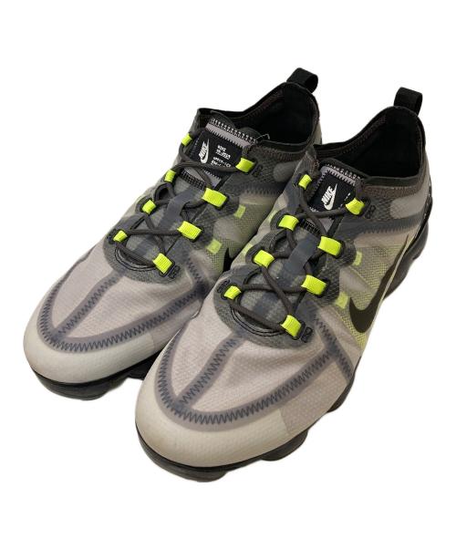 NIKE（ナイキ）NIKE (ナイキ) IR VAPORMAX 2019 LX ATMOSPHERE ローカットスニーカー ブラック×ホワイト×グリーン サイズ:28の古着・服飾アイテム