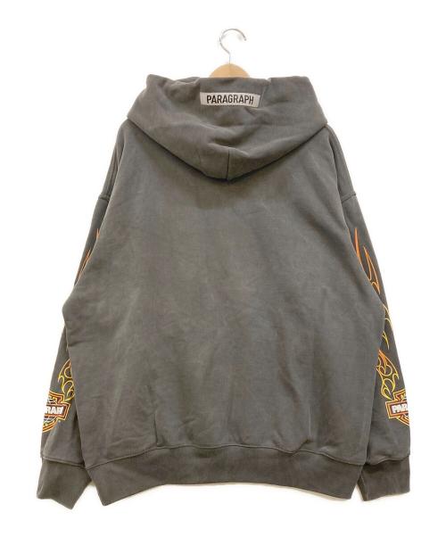 paragraph（パラグラフ）paragraph (パラグラフ) プルオーバーパーカー グレー サイズ:2の古着・服飾アイテム