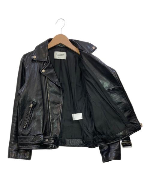 beautiful people（ビューティフルピープル）beautiful people (ビューティフルピープル) ライダースジャケット ブラック サイズ:150の古着・服飾アイテム