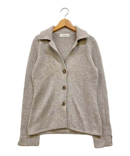 HERNO（ヘルノ）HERNO (ヘルノ) カシミヤ混ニットカーディガン グレー サイズ:42の古着・服飾アイテム