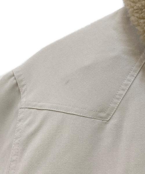 NIKE SB（ナイキエスビー）NIKE SB (ナイキエスビー) ルーズフィット ボア襟ジャケット グレー サイズ:XLの古着・服飾アイテム