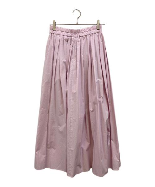 uncrave（アンクレイヴ）uncrave (アンクレイヴ) イージーロングスカート ピンク サイズ:1 未使用品の古着・服飾アイテム