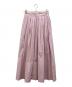 uncrave（アンクレイヴ）の古着「イージーロングスカート」｜ピンク