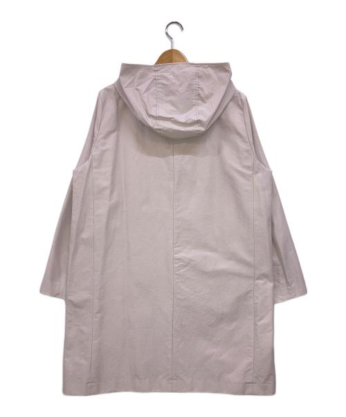 icB（アイシービー）icB (アイシービー) Bright Grosgrain フード付きコート ピンク サイズ:11の古着・服飾アイテム