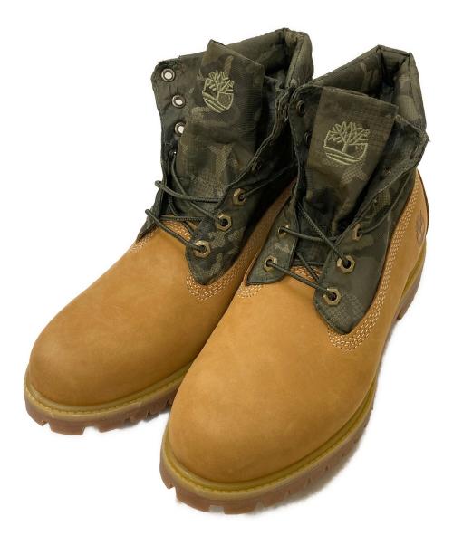 Timberland（ティンバーランド）Timberland (ティンバーランド) ロールトップブーツ ベージュ サイズ:27の古着・服飾アイテム