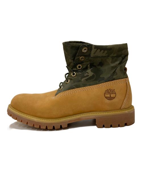 Timberland（ティンバーランド）Timberland (ティンバーランド) ロールトップブーツ ベージュ サイズ:27の古着・服飾アイテム